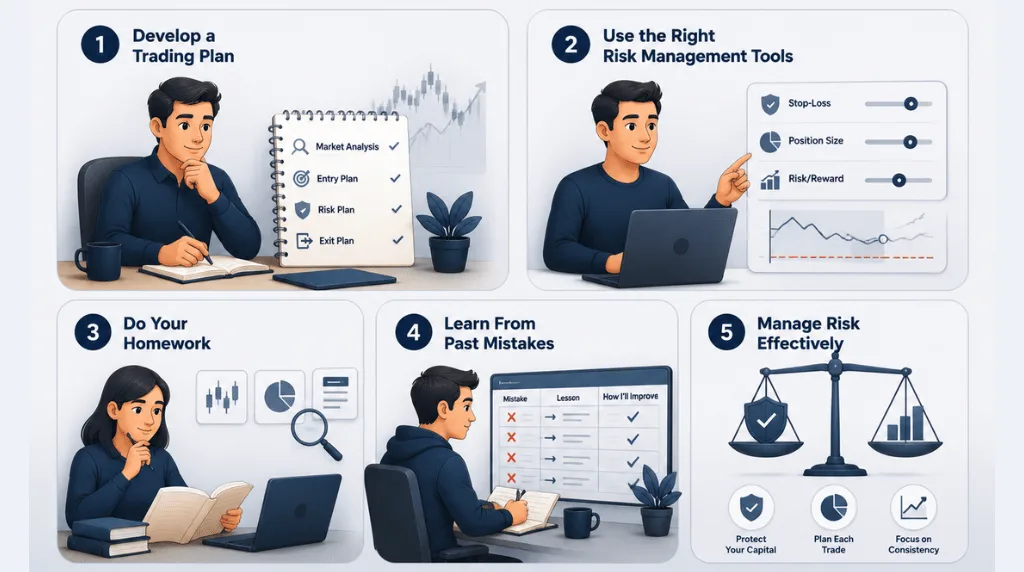 Five practical ways to improve trading psychology